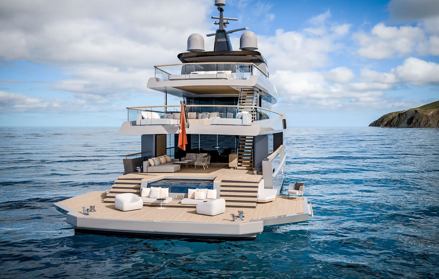 New build for Sale: The T450 by Tankoa Yachts