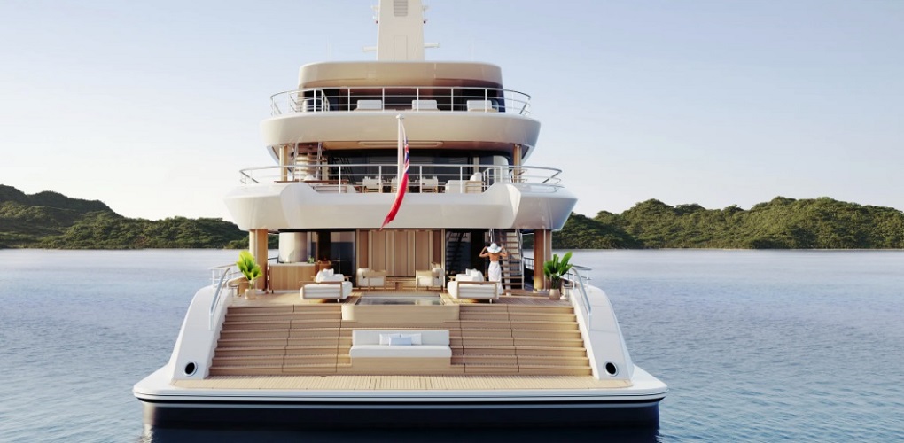 Sakura-Feadship-72-metre Exterior Layout Aft