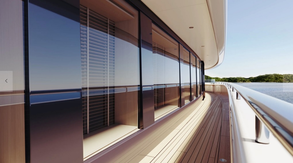 Sakura-Feadship-72-metre Exterior Layout Side