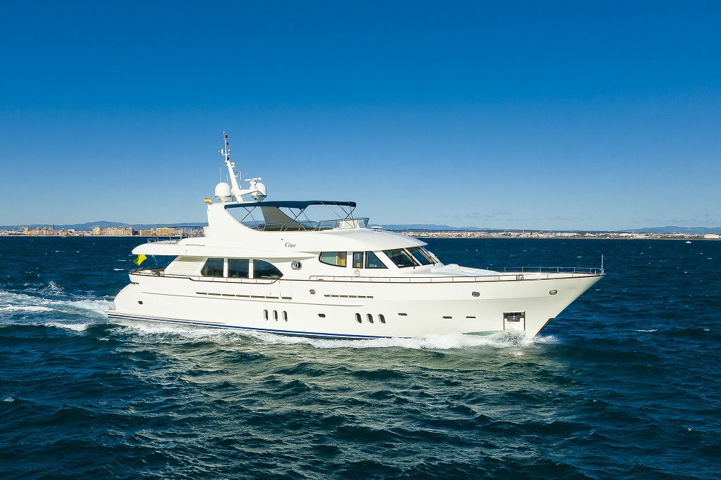 Introducing CIAO, the 28.90m Moonen 2007, newest addition to our sales fleet
