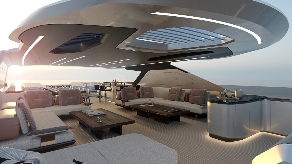 MAZU 112DS 34metre Mazu Yachts Exterior Lounge