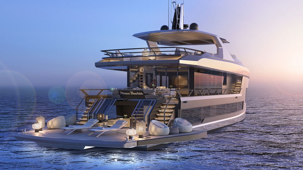 MAZU 92DS 28.45 metre Mazu Yachts Exterior Layout