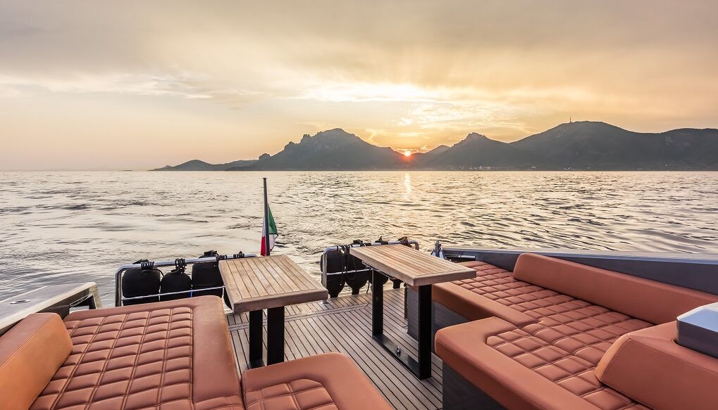 38 Mazu 11.90m Mazu Yachts Exterior Lounge Dining Aft Deck