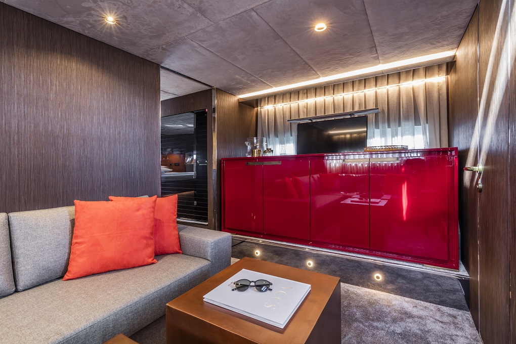 52 Mazu 15.85m Mazu Yachts Interior Master stateroom Lounge