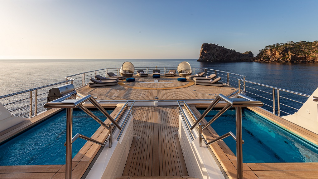 Stella-Maris-72-metre Viareggio Super Yachts Exterior Swimming Pool