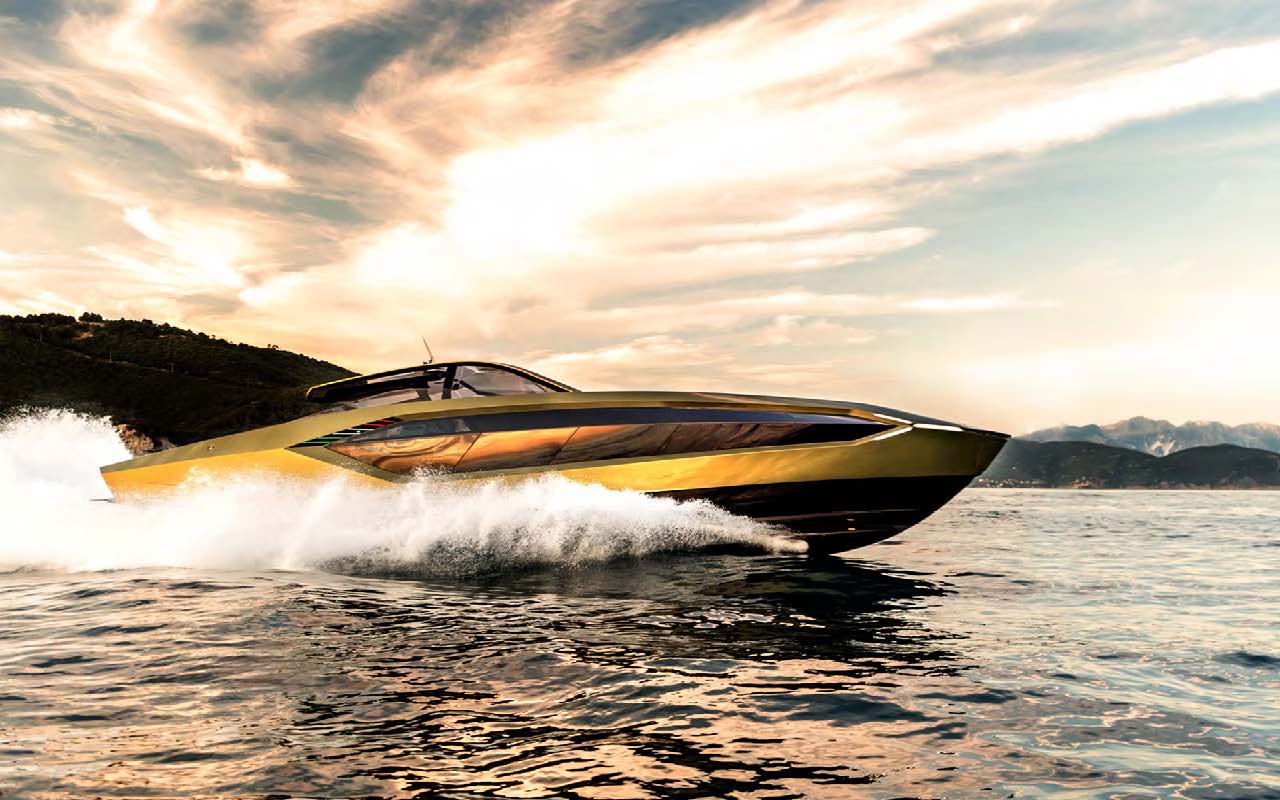 Unveiling the Lamborghini 63: A Fusion of Luxury and Speed in the Tecnomar Yacht