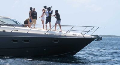 Film Shooting on a Yacht in Mumbai Film Shooting on a Yacht in Mumbai
