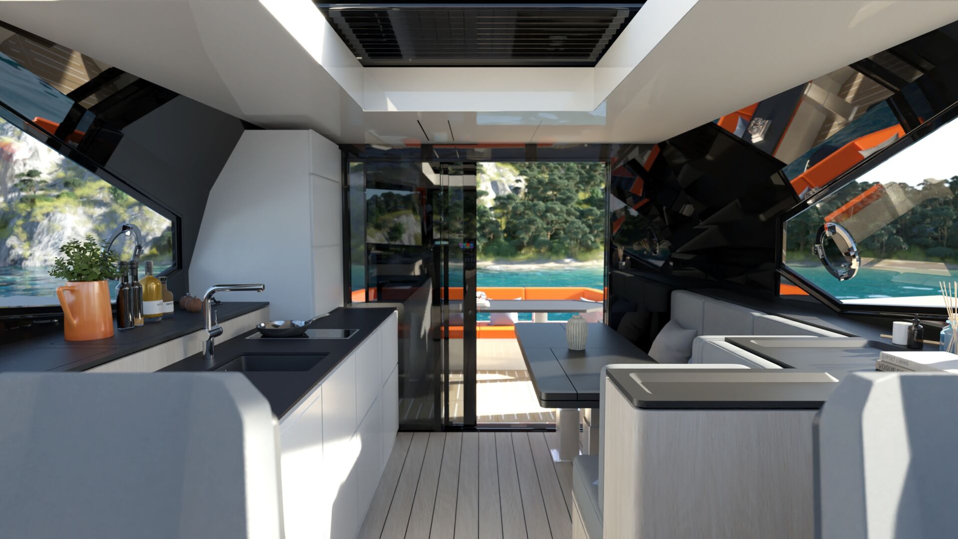 Int Wama Yachts Power Catamaran