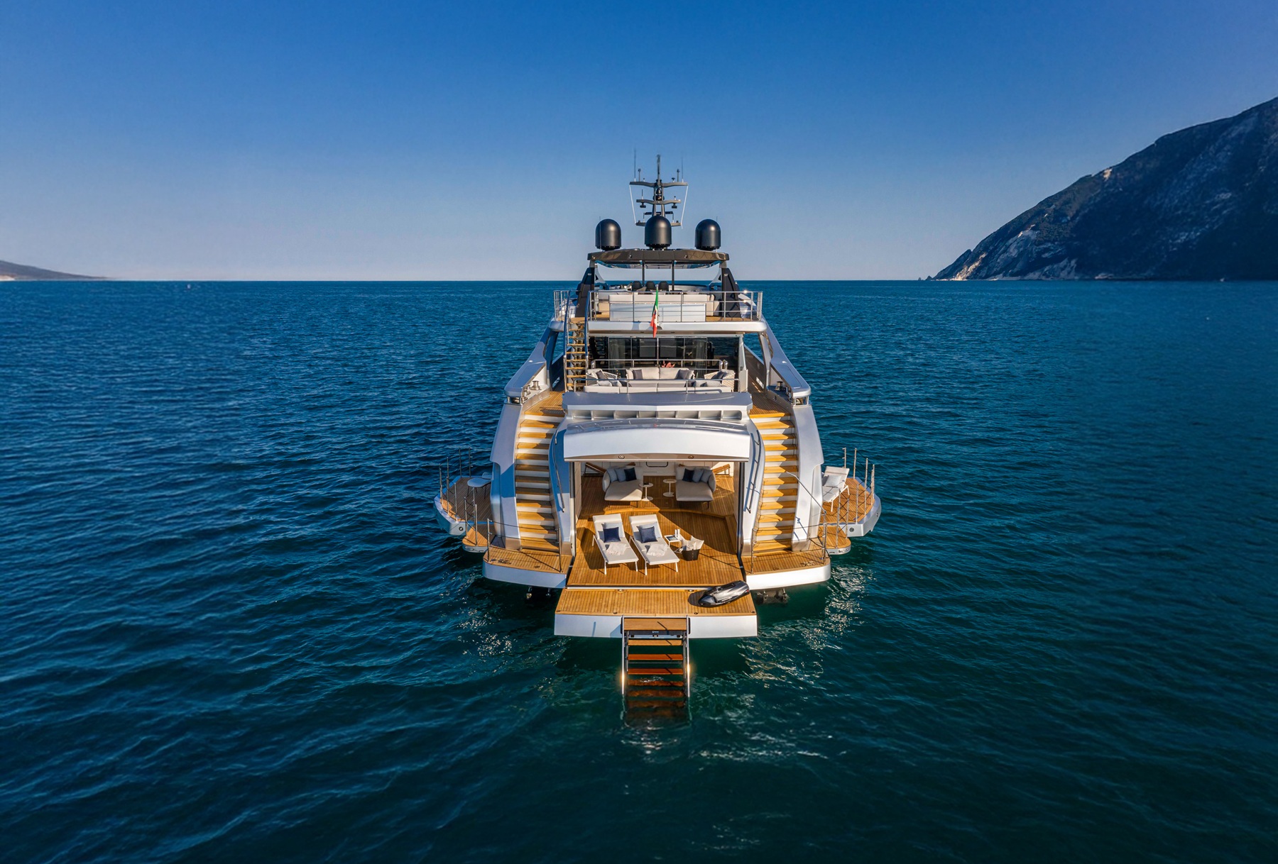 Superyacht ARINA for sale at the Monaco Yacht Show: High Speeds and Luxury