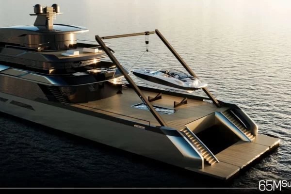M Exterior Portside Sternview Crane aerial scaled