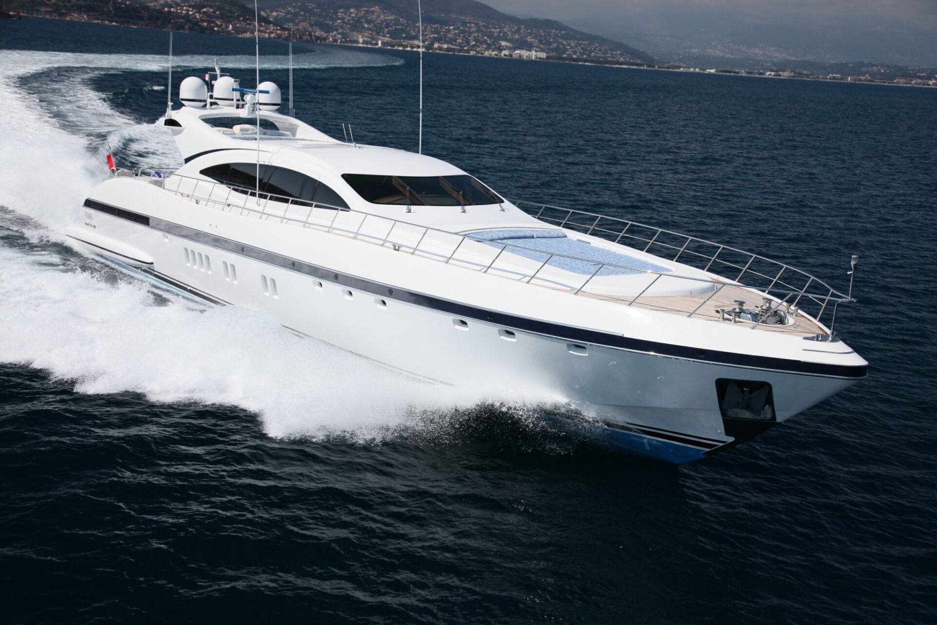 Price reduction on M/Y O’ – Mangusta 108 – luxury motor yacht