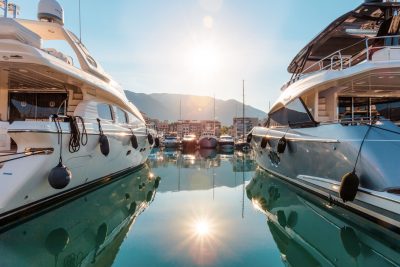 luxury yacht berth